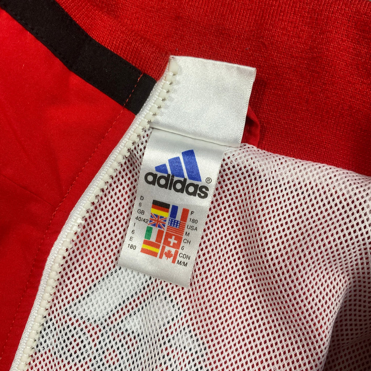 Rare Adidas AC Milan Football Tracksuit (M)
