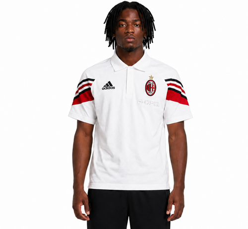 Rare Adidas AC Milan Polo Shirt (M)