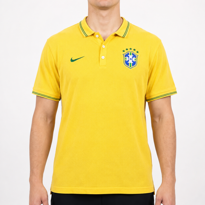 Nike Brasilien Football Polo Shirt (XL)