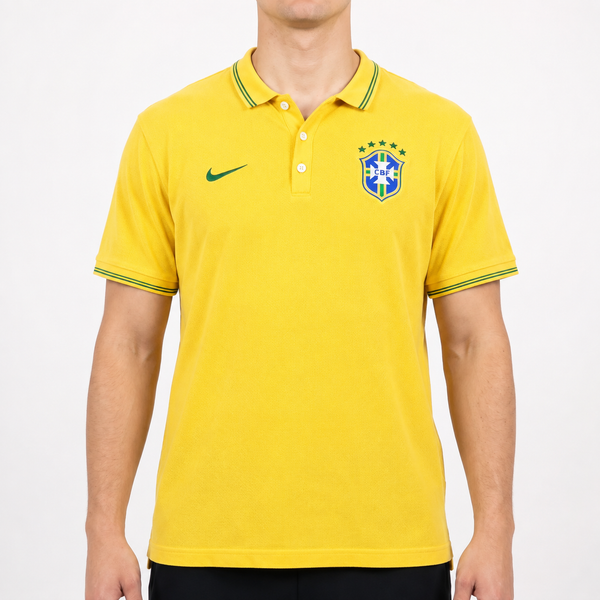 Nike Brasilien Football Polo Shirt (XL)