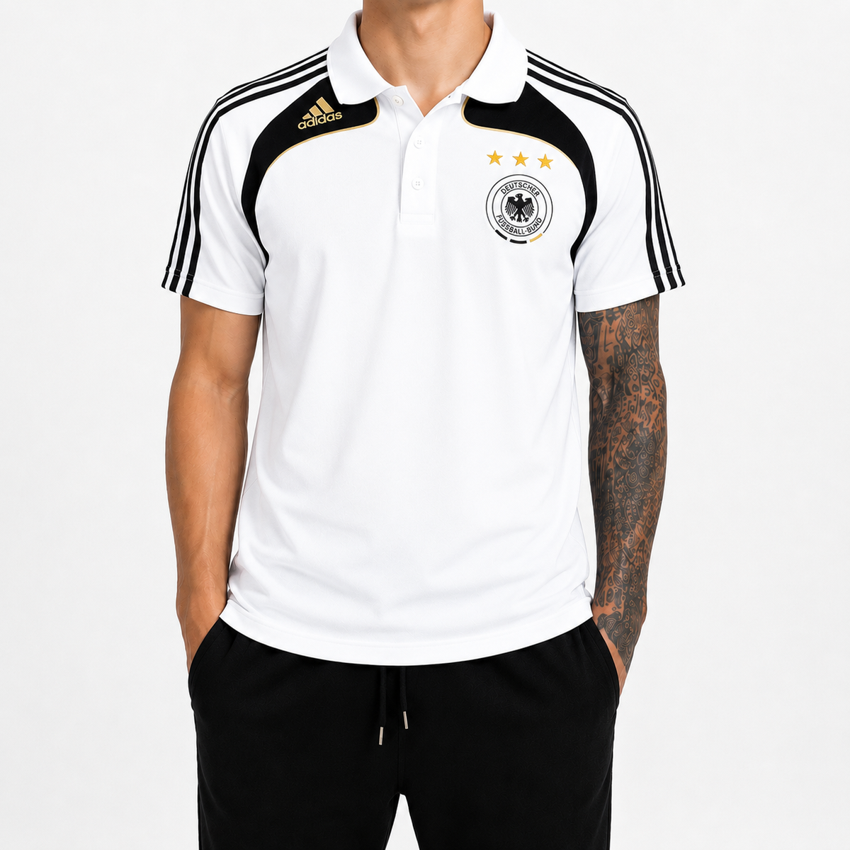 Adidas Deutschland Polo Football Shirt (M)
