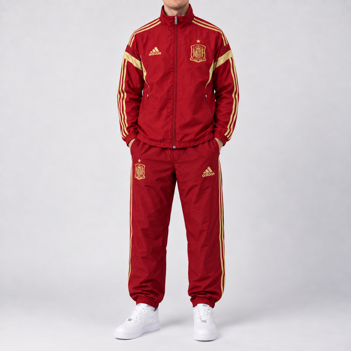 Adidas Spanien Football Tracksuit (S)