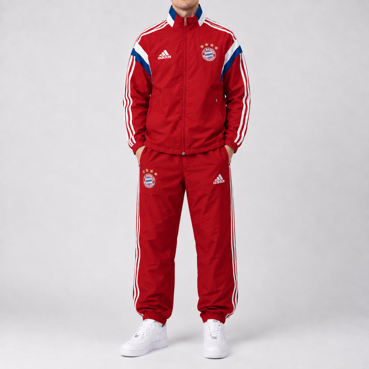 Adidas FC Bayern Football Tracksuit (S)