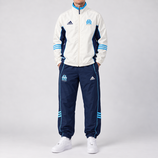 Adidas Olympique Marseille Football Tracksuit (S)