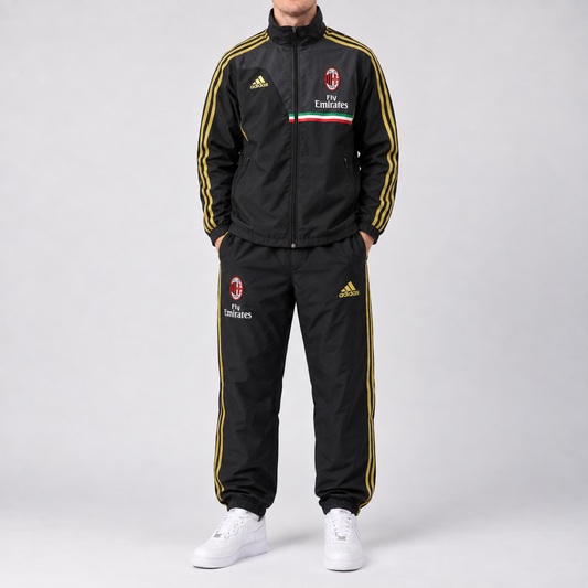 Adidas AC Milan Football Tracksuit (S)