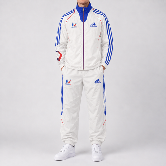 Adidas Frankreich Football Tracksuit (S)
