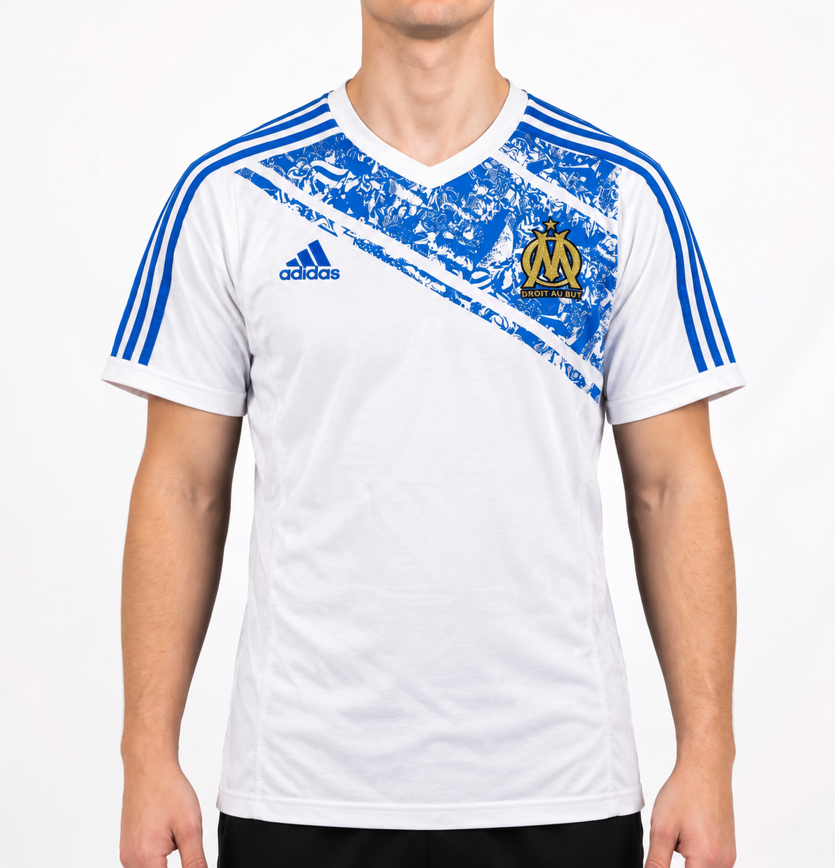 Adidas Olympique Marseille Football Shirt (S)