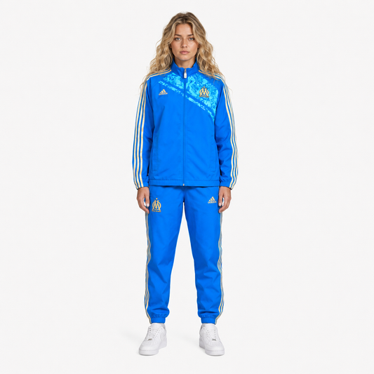 Adidas Olympique Marseille Tracksuit (XS)