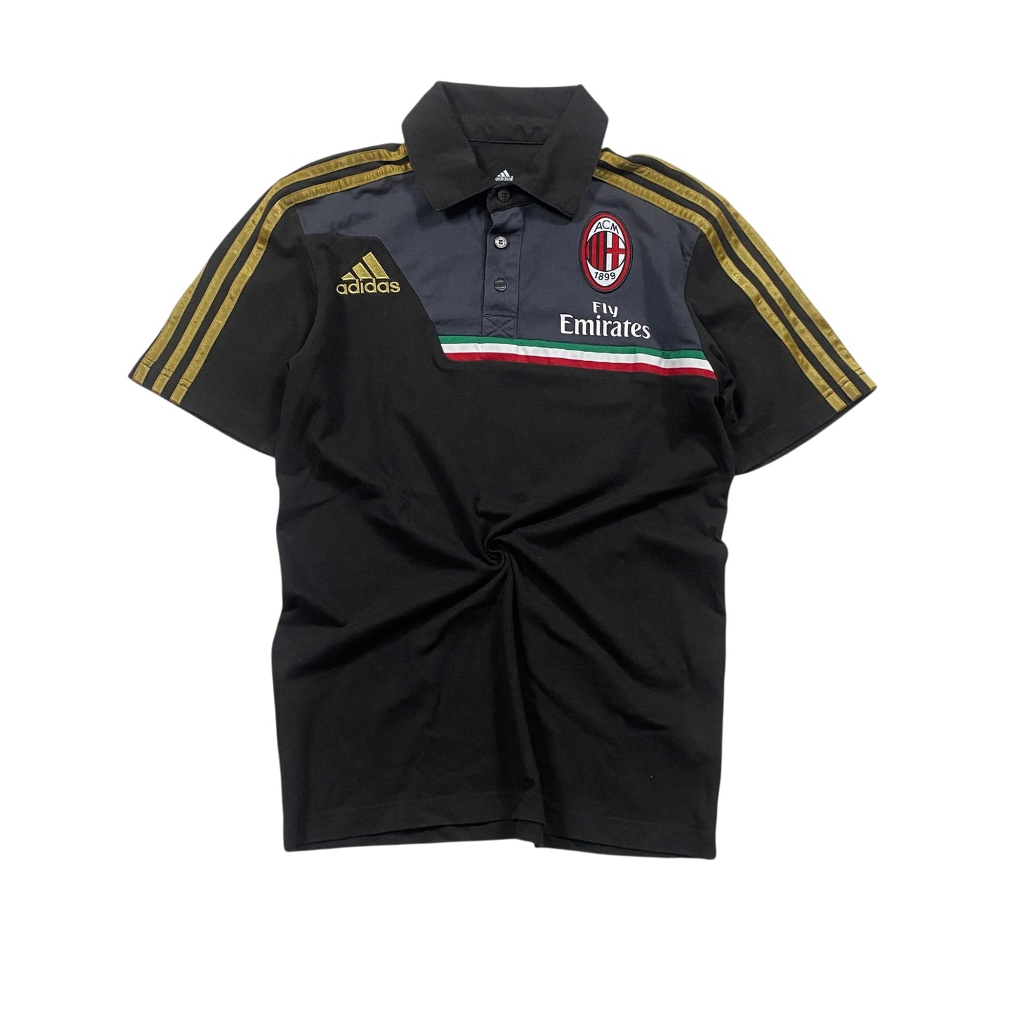 Adidas AC Milan Polo Shirt (S)
